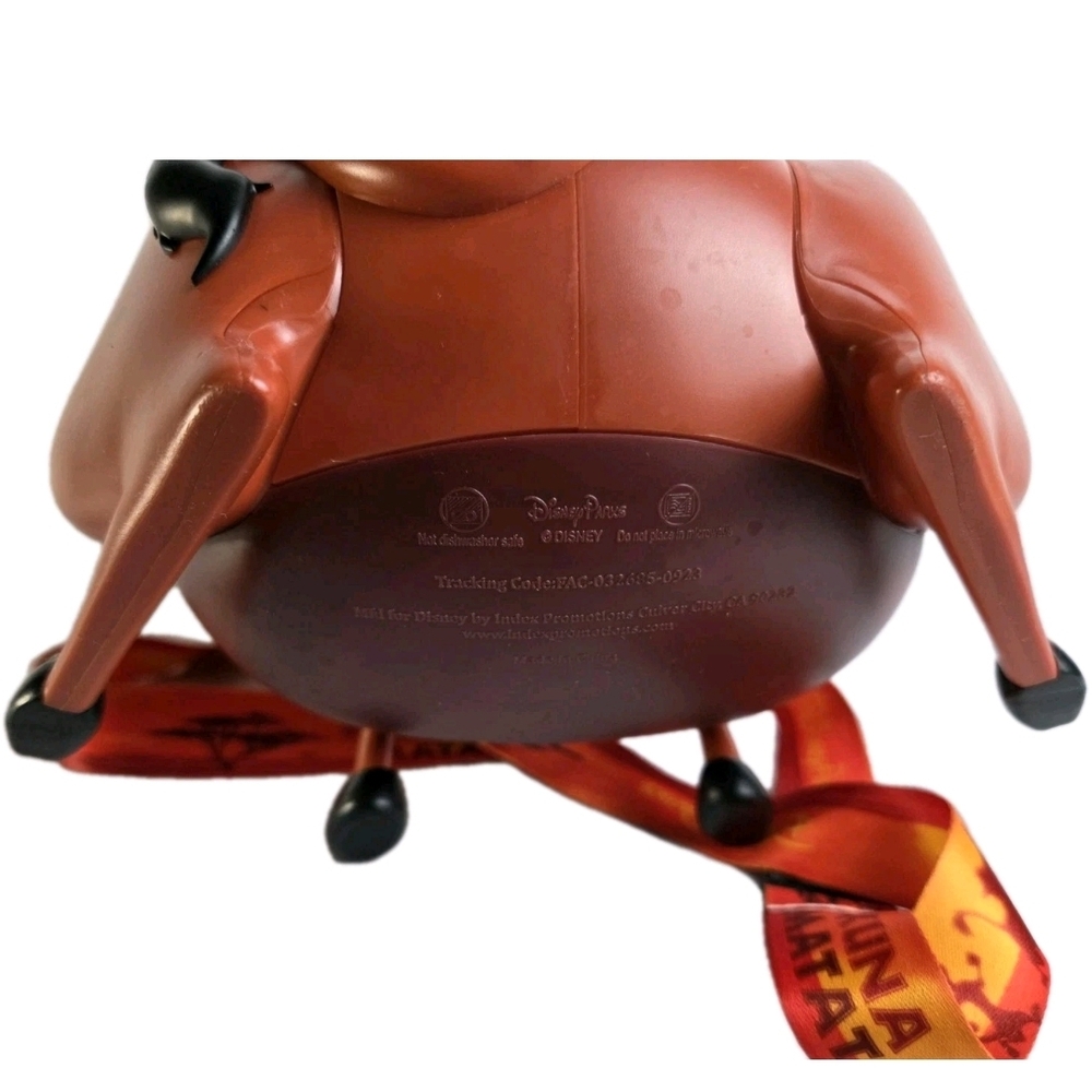 Disney Parks Lion King Pumba Popcorn Bucket 2023 Animal Kingdom 25th Anniversary - Picture 9 of 9
